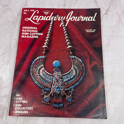 Falcon or Buzzard - Lapidary Journal Magazine - Jul 1976 M28