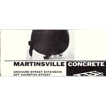 Blue Ridge Airways Martinsville Airport Martinsville VA 1960s Ad AG2-M4