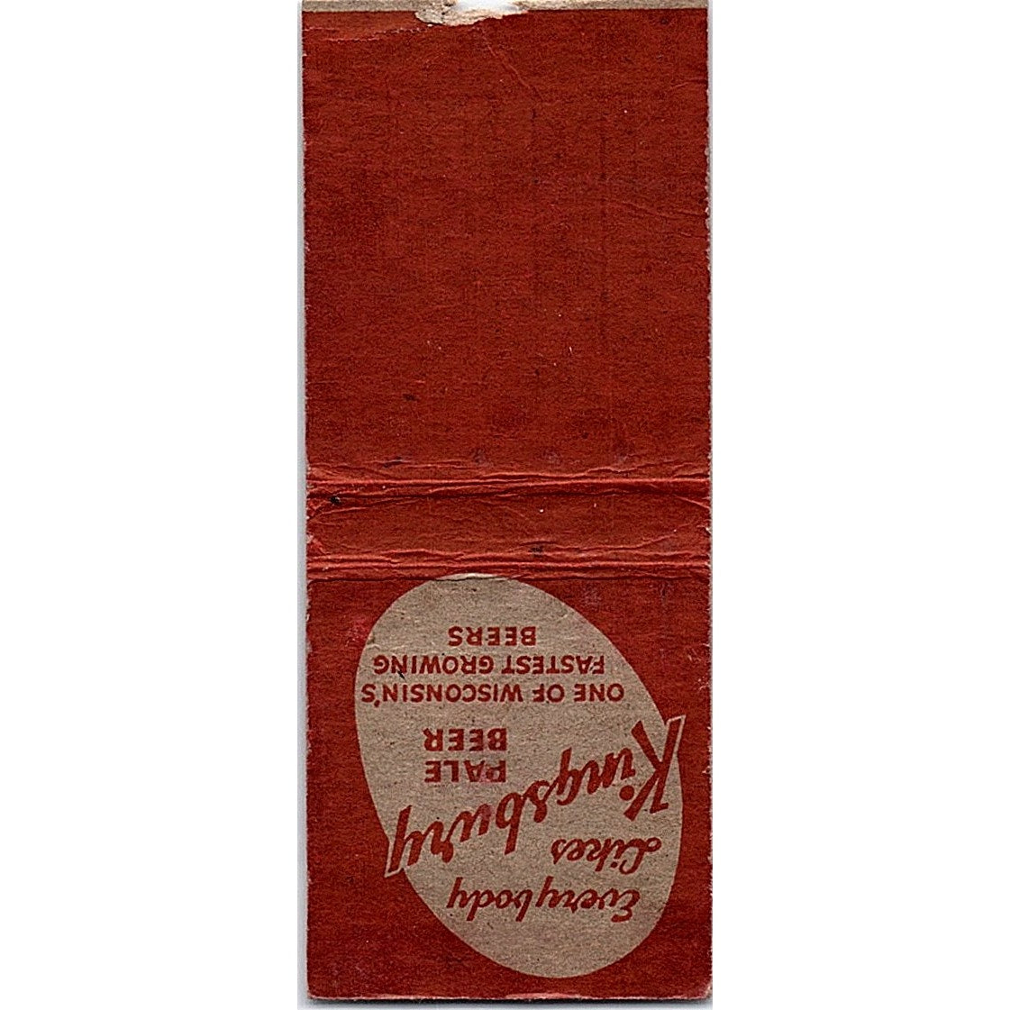 Dew Drop Inn Otto Gerschke Milwaukee WI Vintage Matchbook Cover SC7-Y5