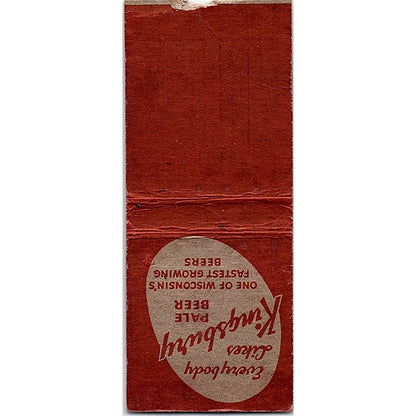Dew Drop Inn Otto Gerschke Milwaukee WI Vintage Matchbook Cover SC7-Y5