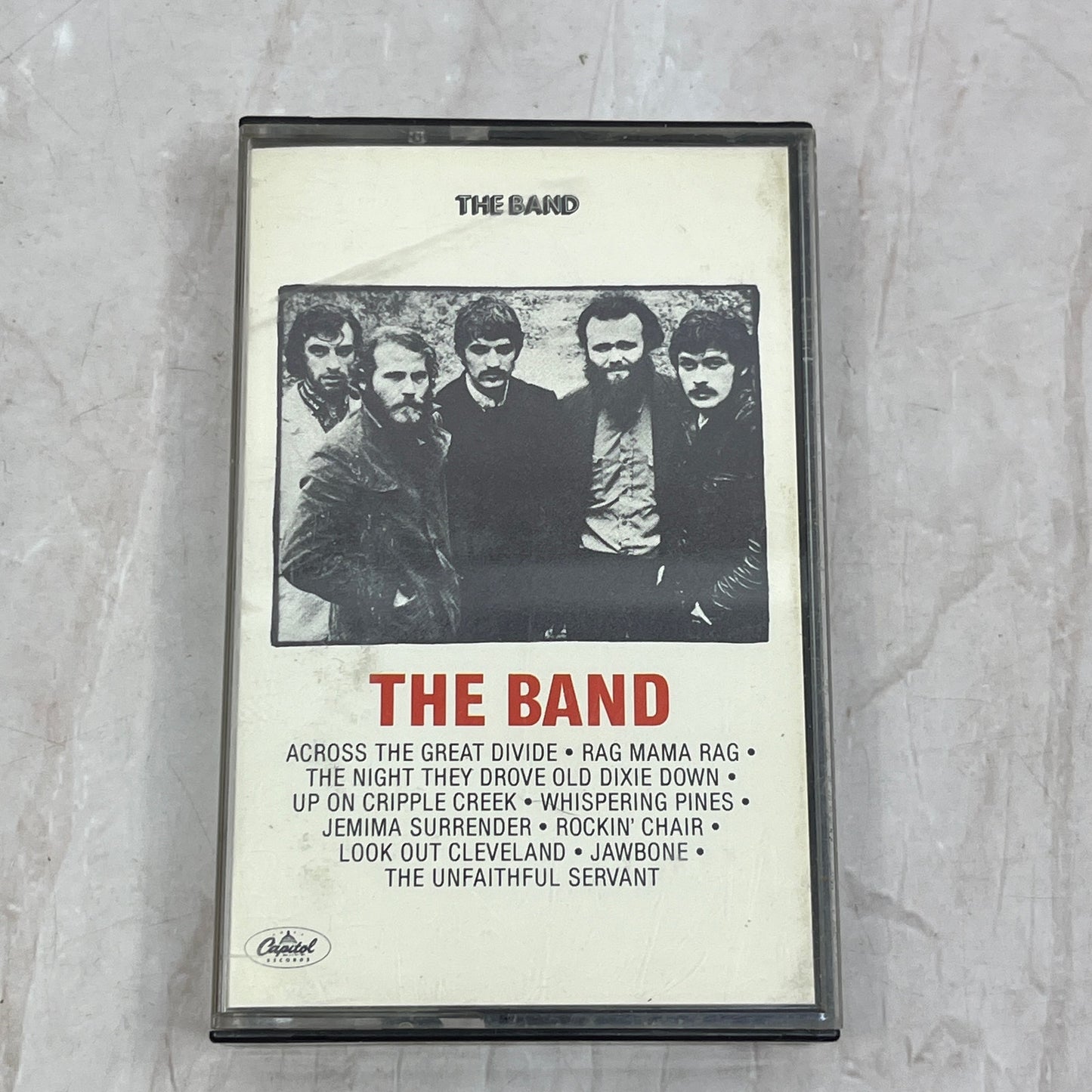 The Band - Self Titled Capitol Cassette Tape Ti5-CT2