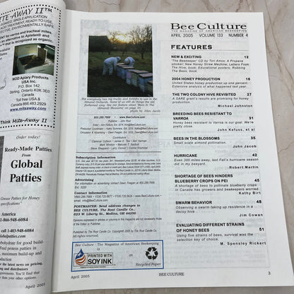 2005 April Bee Culture Magazine - Magazine of American Beekeeping M7