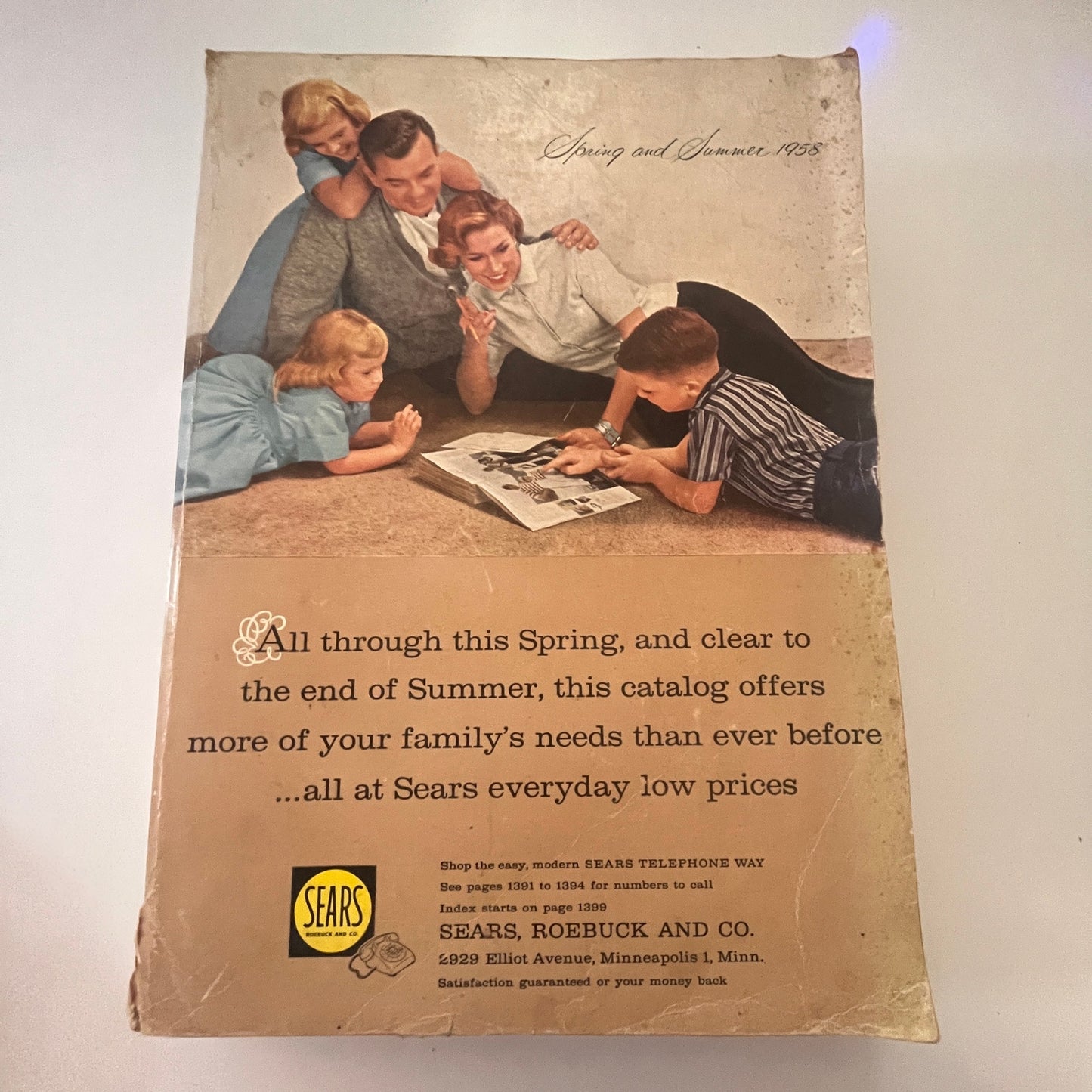 Sears Catalog 1958 Spring & Summer - Fashion, Kids, Home, Tools Minneapolis CTG1
