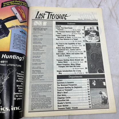 1984 Feb - Lost Treasure Magazine - Treasure Hunting Gold Prospecting M15