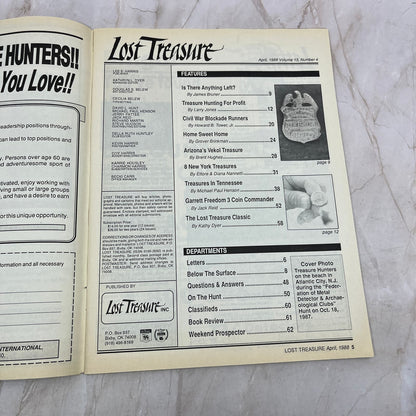 1988 April - Lost Treasure Magazine - Treasure Hunting Gold Prospecting M15