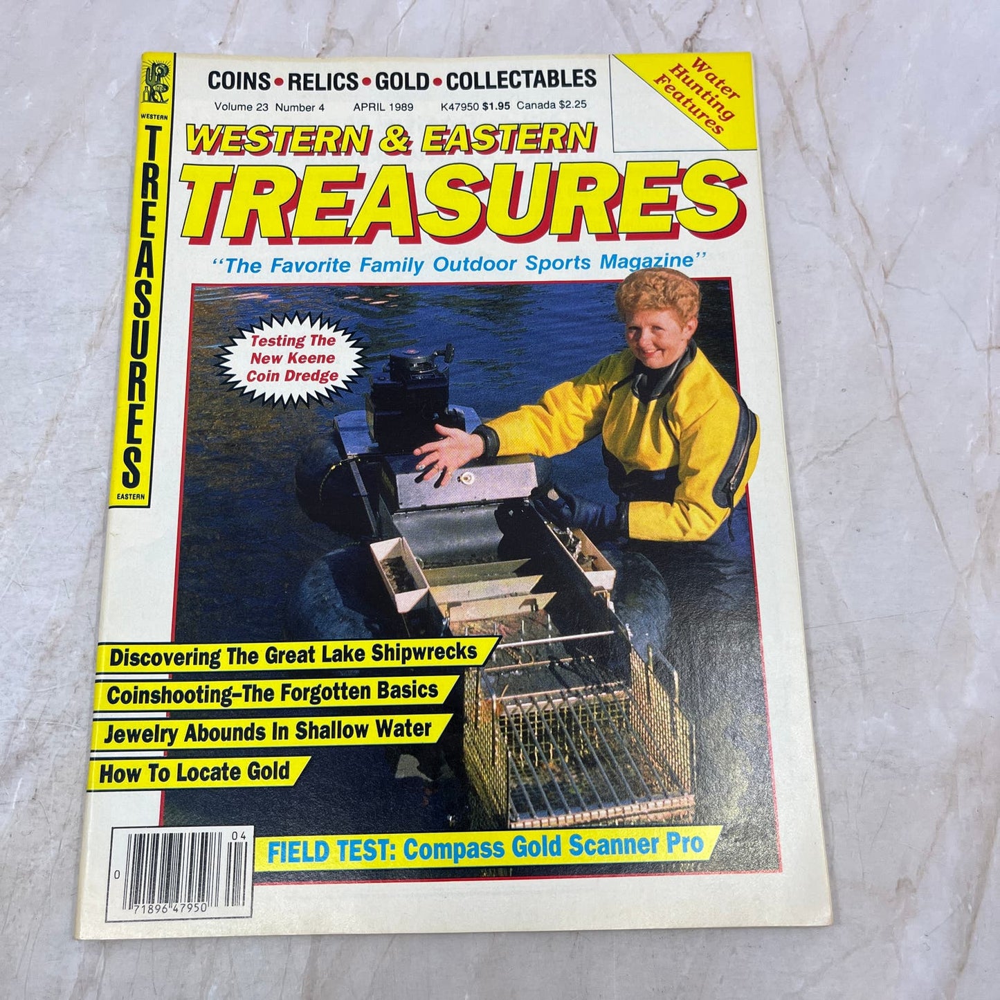 1989 April - Western & Eastern Treasures Magazine - Treasure Hunting Gold M11