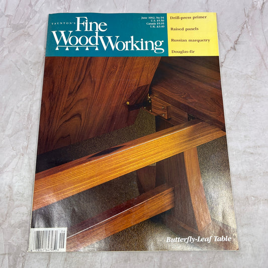 Butterfly-Leaf Table - Jun 1992 No 94 - Taunton's Fine Woodworking Magazine M35