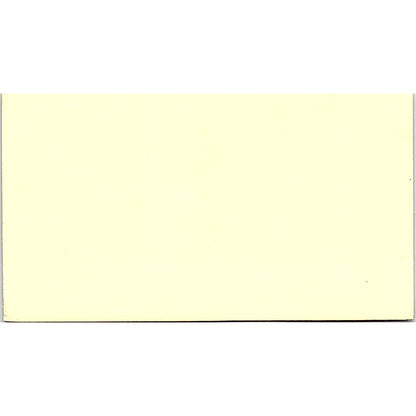 Don Hammock Ins Agency Houston Vintage Business Card SD9-B6