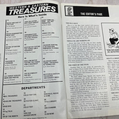 1985 May - Western & Eastern Treasures Magazine - Treasure Hunting Gold M12