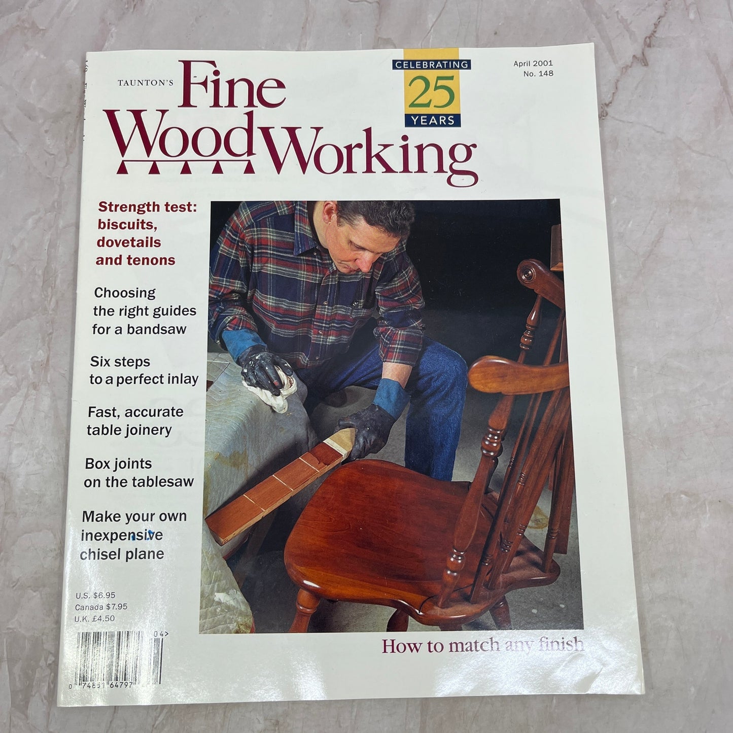 How to Match Any Finish - Apr 2001 No 148 - Fine Woodworking Magazine M34