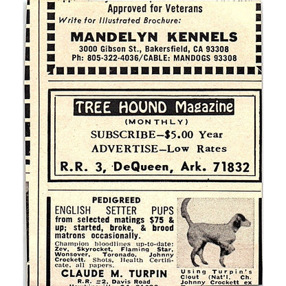 Doggie Dooley Dog Waste Digesters Huron Products Bellevue OH 1977 Ad AF6-M2