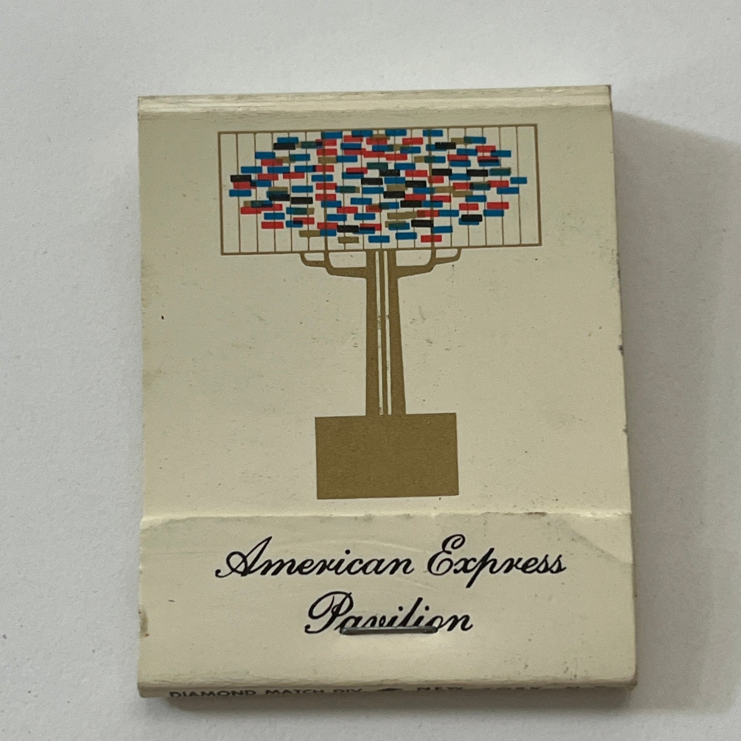 Exchequer Club American Express Pavilion Vintage Matchbook Cover TB6-MB1-4