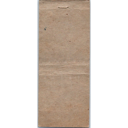 Elkhorn Motel Forsyth Montana Vintage Matchbook Cover SD4-Y8