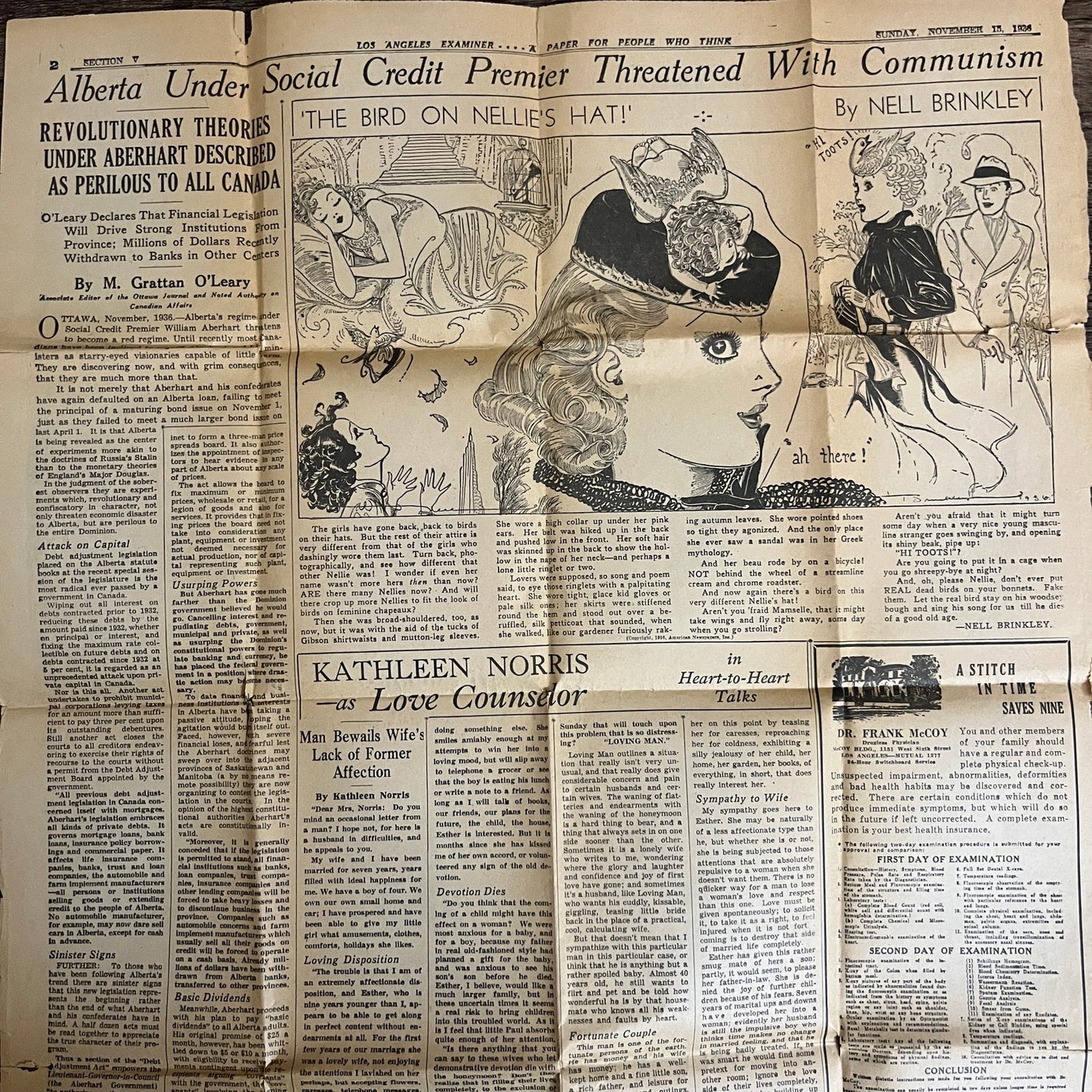 Portrait of Franklin Delano Roosevelt Los Angeles Examiner 1936 V1-9