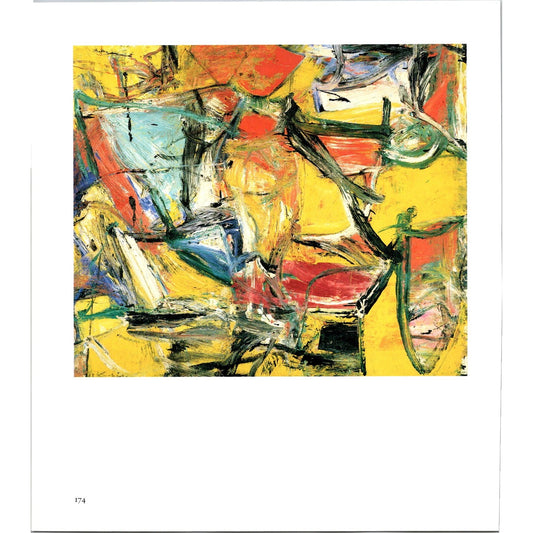 Police Gazette - Willem de Kooning Book Plate Art Print J4