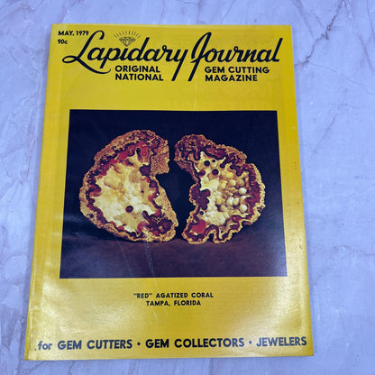 Red Agatized Coral Tampa Florida - Lapidary Journal Magazine - May 1979 M25