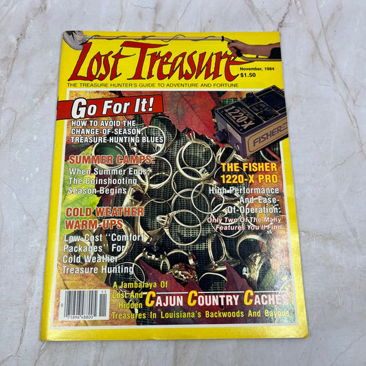 1984 Nov - Lost Treasure Magazine - Treasure Hunting Gold Prospecting M15