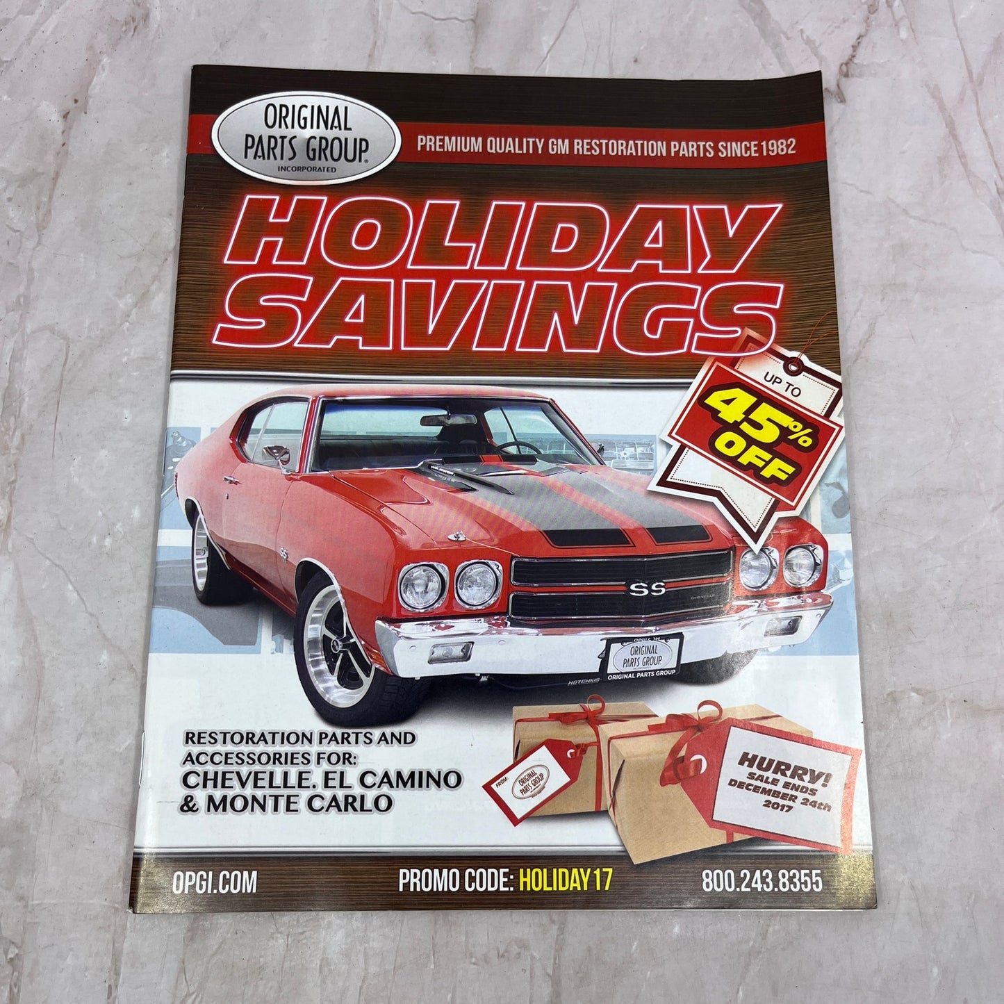 Original Parts Group GM Restoration Parts 2017 Catalog M31
