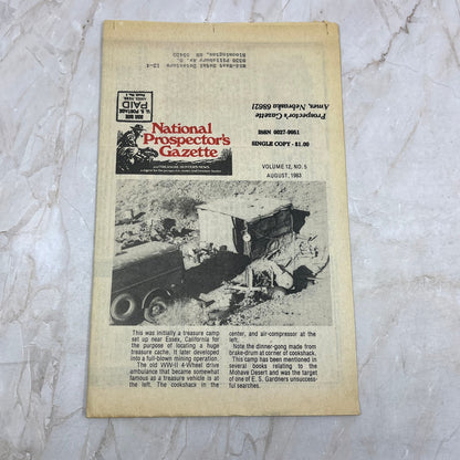 1983 Aug - The National Prospector's Gazette Newspaper - Treasure Hunting M11