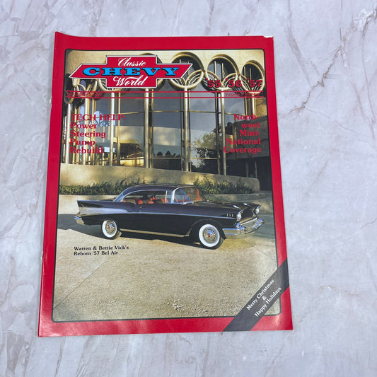 Power Steering Pump - '55, '56, '57 Classic Chevy World Magazine - Dec 1982 M29