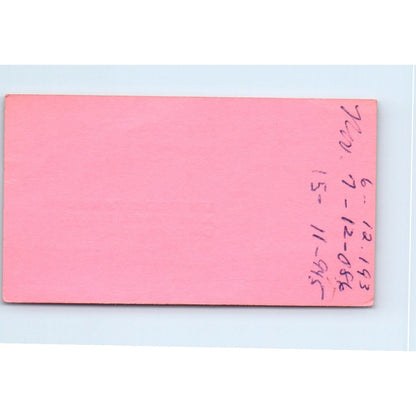 Gail Dawn Watson US National Bank of Oregon Coos Bay Vtg Business Card SE3-B8