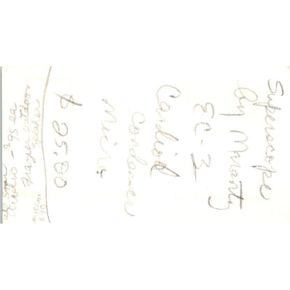 Custom Hi-Fi Discount Centers Dennis Houston TX Vintage Business Card SD8-B20