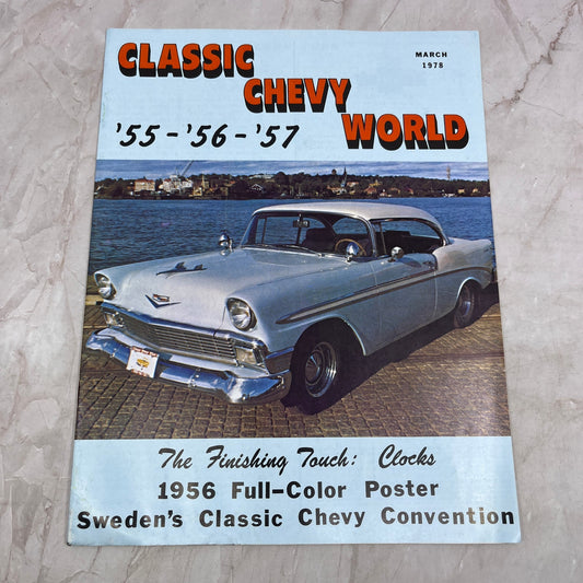 Finishing Touches -Clocks - '55, '56, '57 Classic Chevy World - Mar 1978 M30