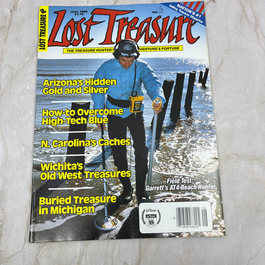 1989 June - Lost Treasure Magazine - Treasure Hunting Gold Prospecting M14