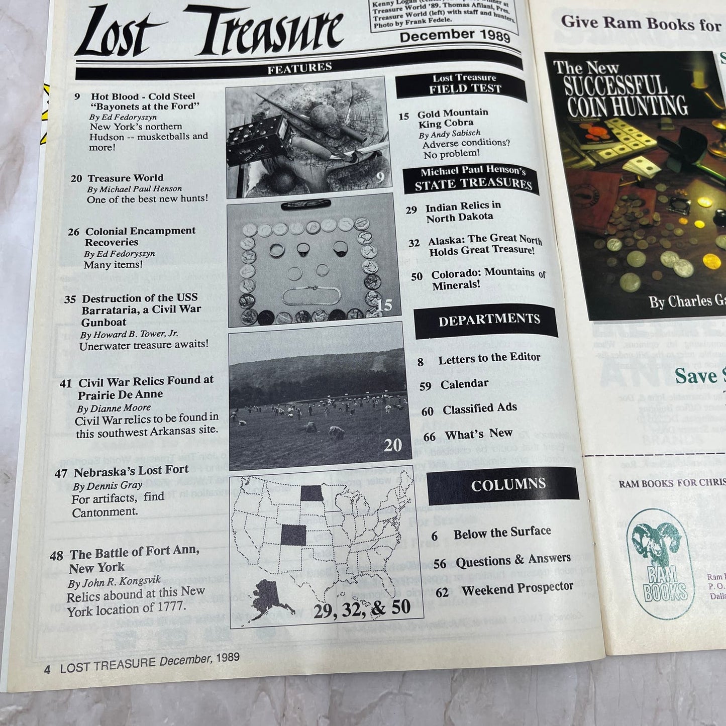 1989 Dec - Lost Treasure Magazine - Treasure Hunting Gold Prospecting M14