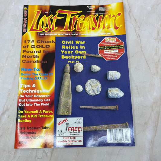2000 April - Lost Treasure Magazine - Treasure Hunting Gold Prospecting M14
