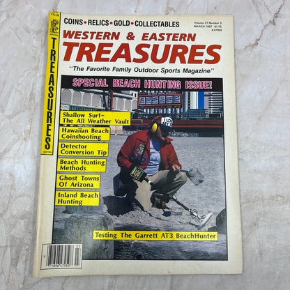 1987 March - Western & Eastern Treasures Magazine - Treasure Hunting Gold M12