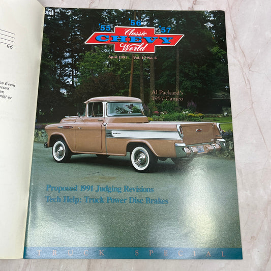 Truck Power Disc Brakes - '55, '56, '57 Classic Chevy World - Apr 1991 M31