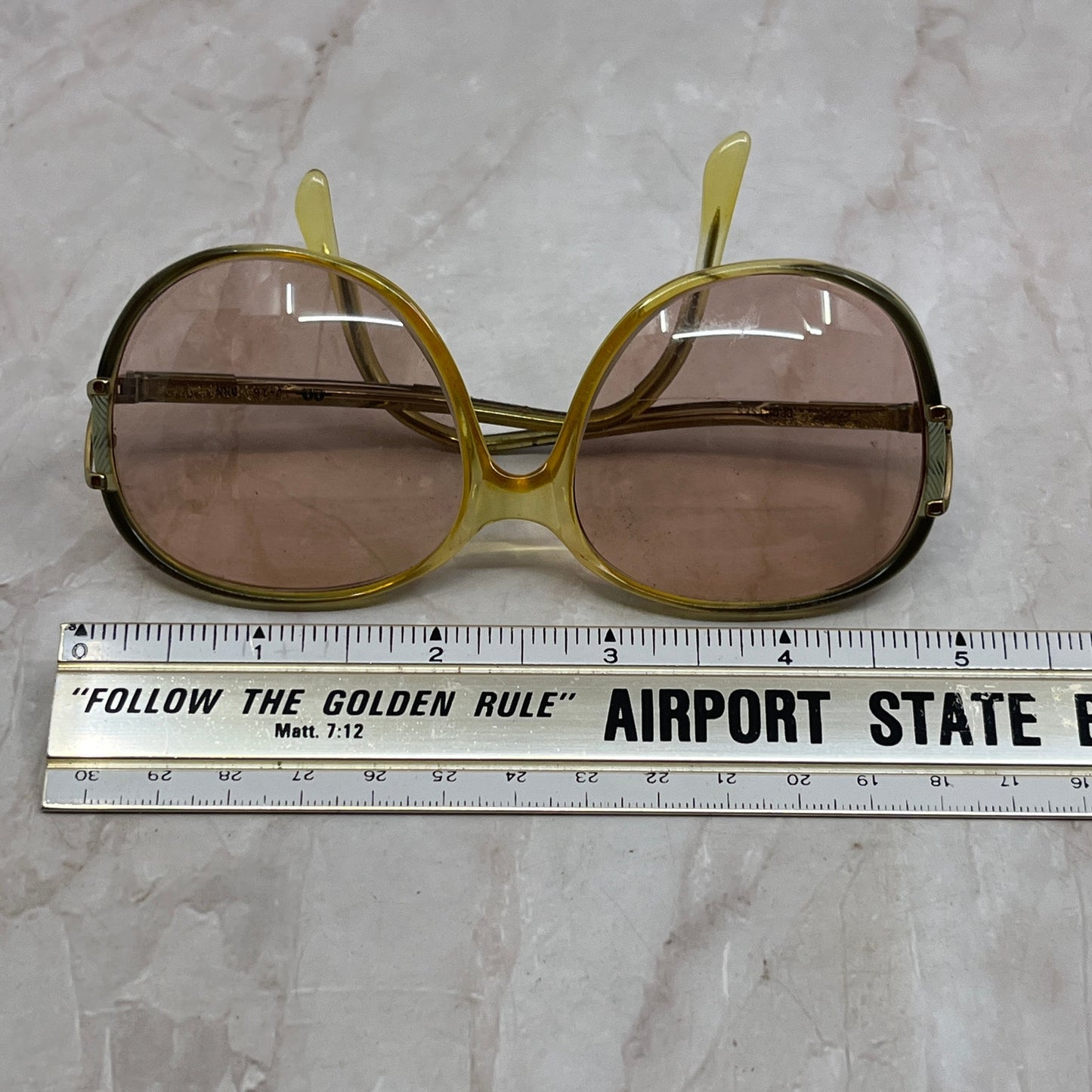 Retro Joan Collins Promises J-16 Brown Sunglasses Eyeglasses Frames TG7-G1-9