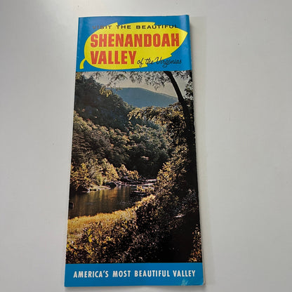 Shenandoah Valley of the Virginias Vintage 1960s Travel Brochure SAI1-2