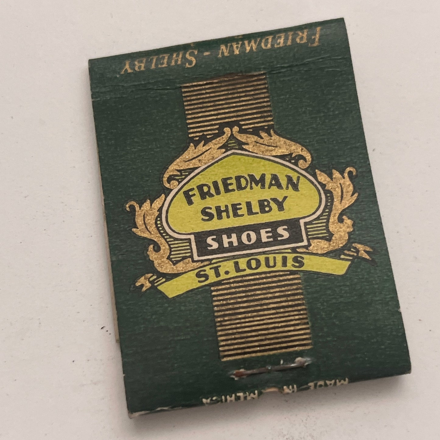 Sherburne Mercantile Co Browning MT Friedman-Shelby Shoes Matchbook TB8-MB2-4