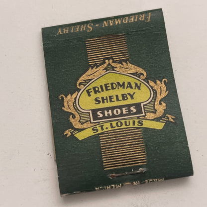 Sherburne Mercantile Co Browning MT Friedman-Shelby Shoes Matchbook TB8-MB2-4