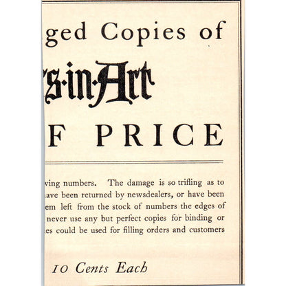 Painting Frames I.P. Frink New York c1905 Victorian Ad AE9-MA5