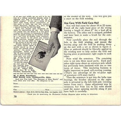 Shu-Sole Shoe Sole Repair Albert Mills Zanol Product Cincinnati 1931 Ad AG1-14