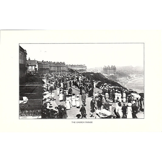 The Church Parade Scarborough c1910 Photo Print AF3-8