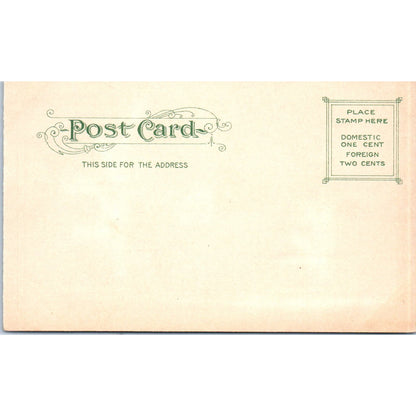 c1905 Harvard Grounds Cambridge MA Original Postcard PC9