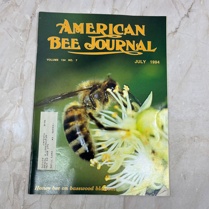 1994 July - American Bee Journal Magazine - Bees Beekeeping Honey M9