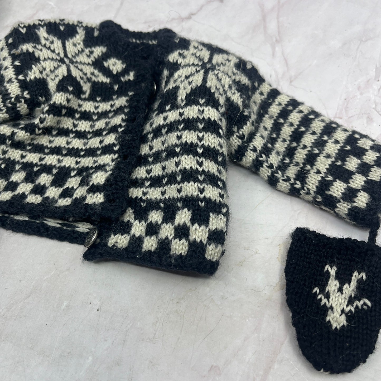 1980s Original Kirsten American Girl Doll Winter Collection Skirt Blouse Woolens