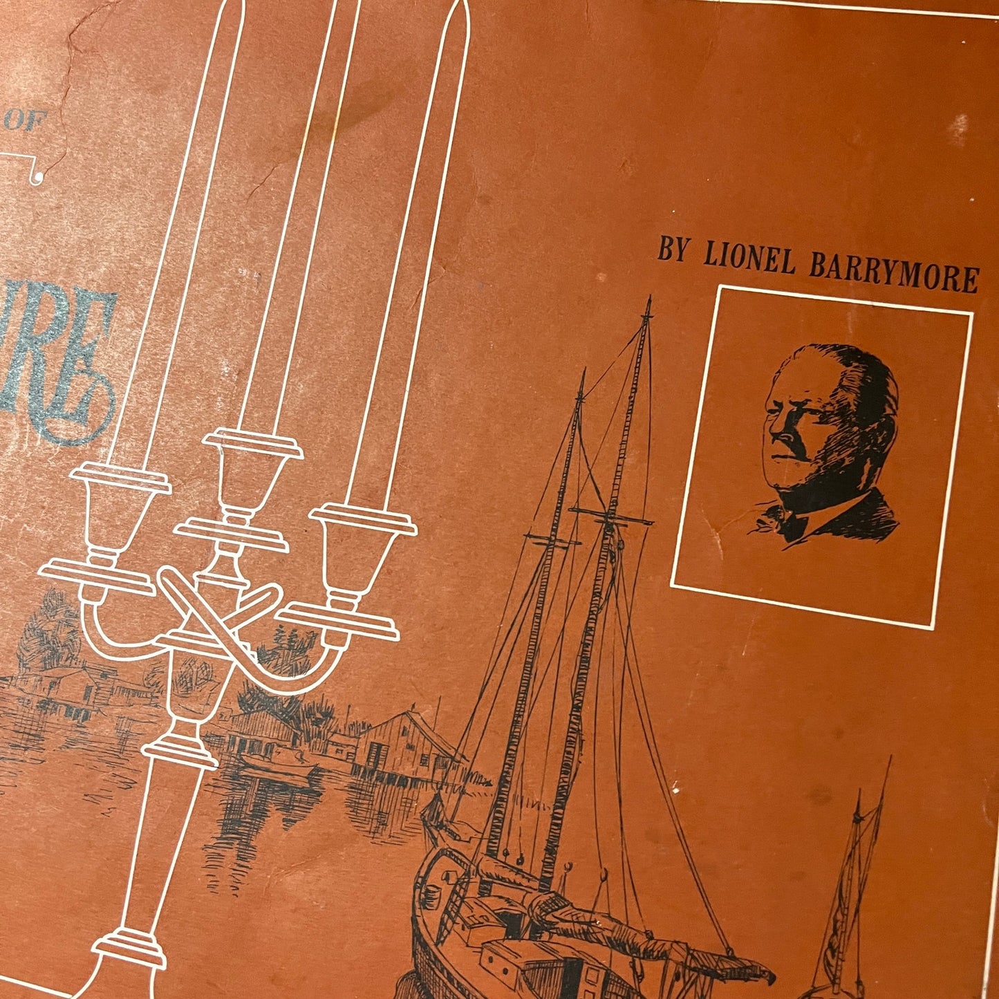 Lionel Barrymore Dinner Mat Set of 4 Navelli Cadillac-Oldsmobile Rome NY V14-1