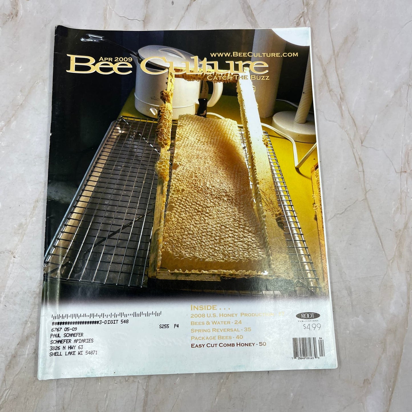 2009 April - Bee Culture Magazine - Bees Beekeeping Honey M9