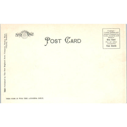 c1905 Long Island Light Boston Harbor MA Original Postcard PC9