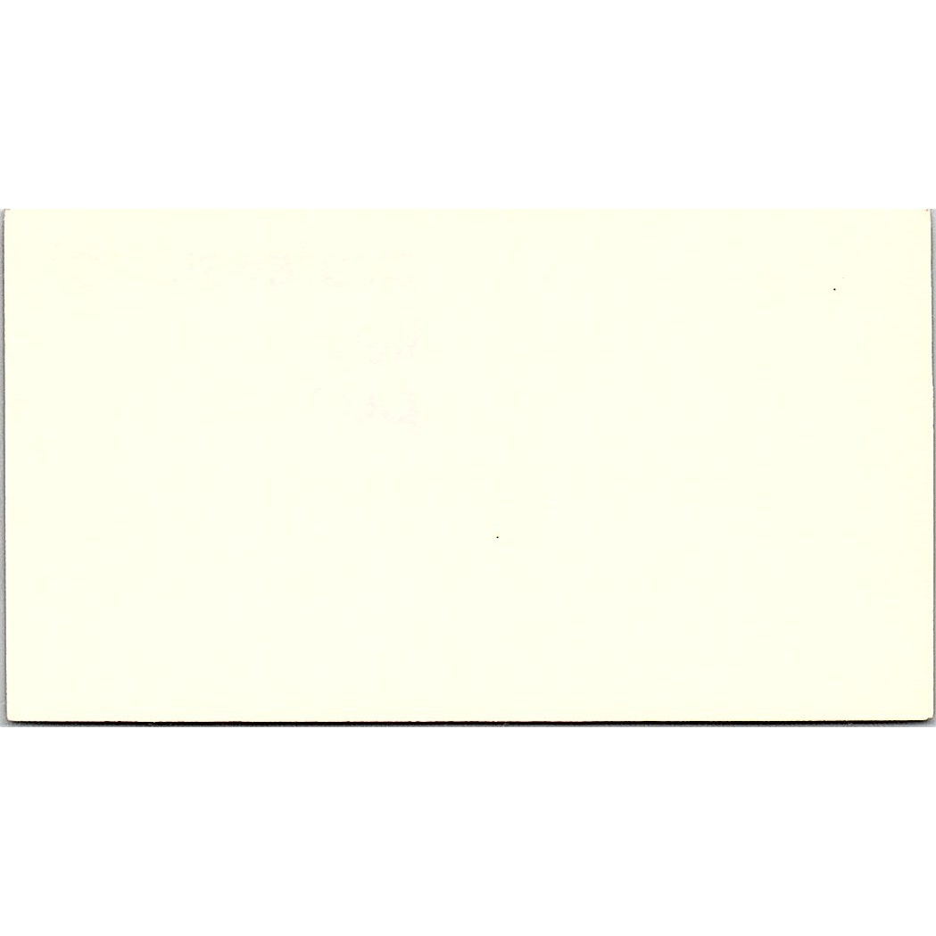 Jean Mehrmann PKP Professional Key Punch Houston TX Vintage Business Card SD9-B2