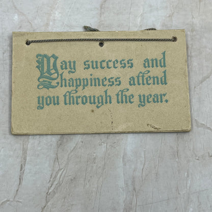 1912 Mini Pocket Calendar 2.5x4" AE3