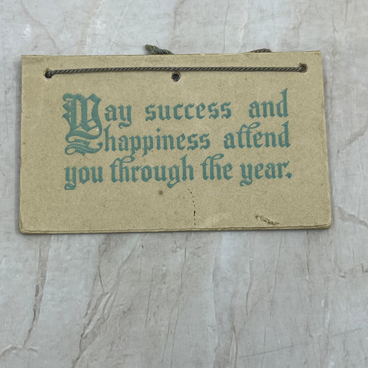 1912 Mini Pocket Calendar 2.5x4" AE3