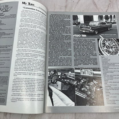 Bobby Snead People's Choice - '55, '56, '57 Classic Chevy World - Oct 1988 M31