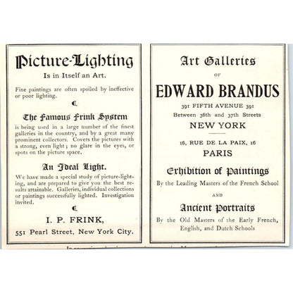 Charles River to the Hudson D.J. Flanders Agent c1905 Victorian Ad AE9-MA4